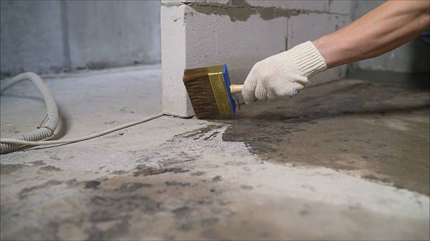 Crawl space vapor barrier installation in Wheatfield, IN